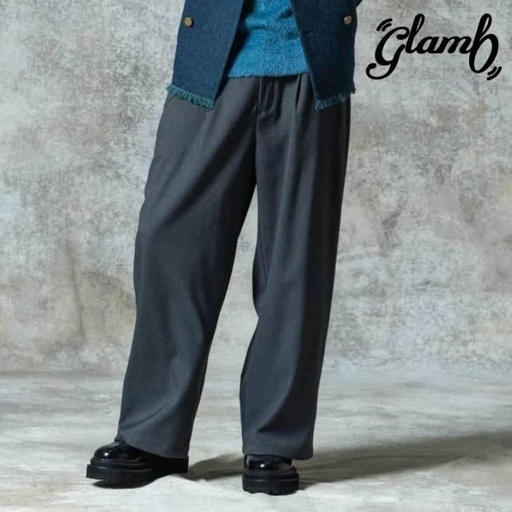 󤻾 glamb  ѥ  Grace Wide Slacks/졼磻ɥå  졼 磻 ֥å GB0325/P06