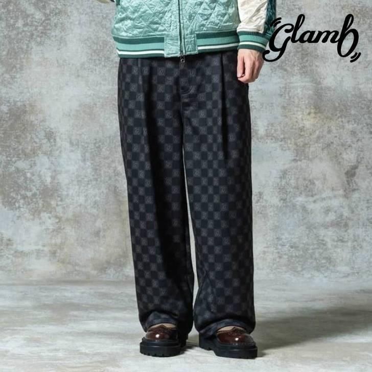 󤻾 glamb  磻ɥѥ  Hidden Valley Sweat Pants/ҥɥХ졼åȥѥ  ֥饦 ֥å GB0325/P11