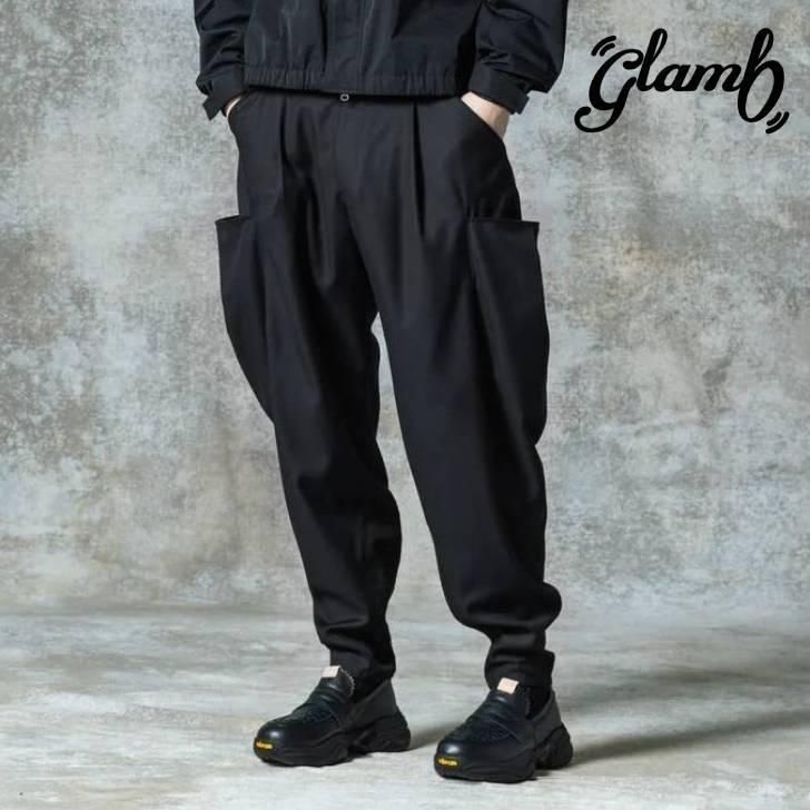 󤻾 glamb  ѥ  Additional Pocket Pants/ǥʥݥåȥѥ  졼 ֥å GB0325/P12