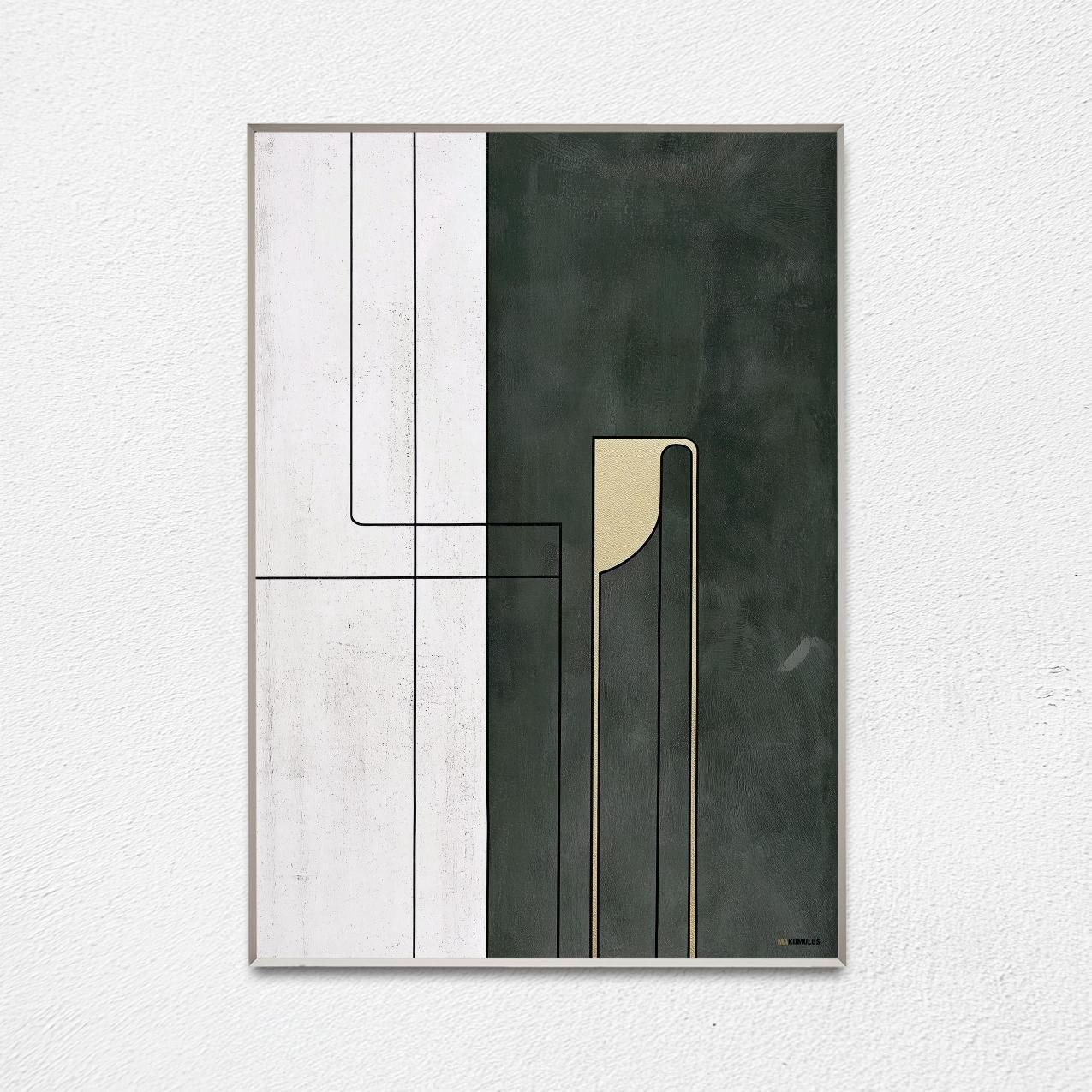 Divide and Flow / on paper