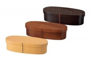 HAKOYA スリム曲げわっぱ一段弁当 600ml 抗菌仕様の商品画像