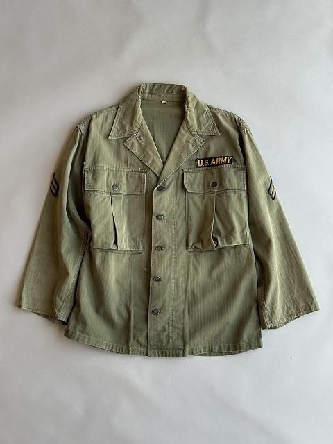 US.ARMY 】 1940s M-43 HBT フィールドジャケット ヘリンボーン 40s