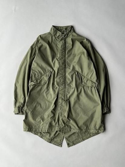 美品60s US ARMY m65 フィッシュテール アルミジップ モッズコート ヴィンテージ US ARMY（USアーミー） 初期型 M-65 フィッシュ