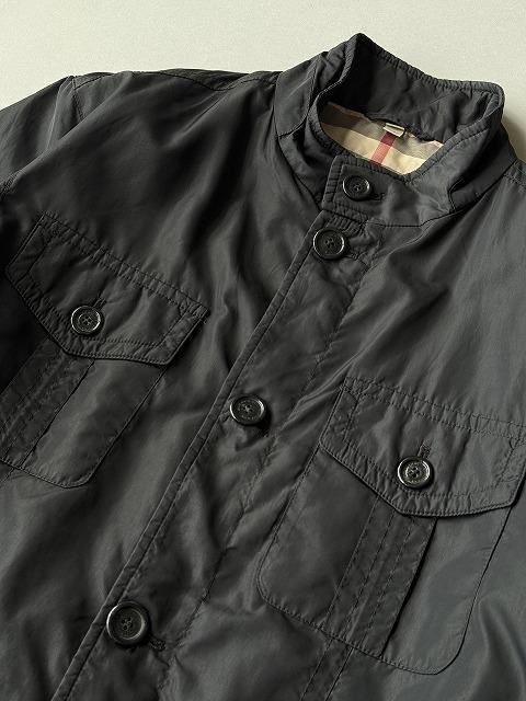 Burberry】 M-65 design Burberry check lining nylon field