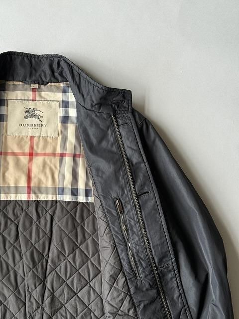 Burberry】 M-65 design Burberry check lining nylon field