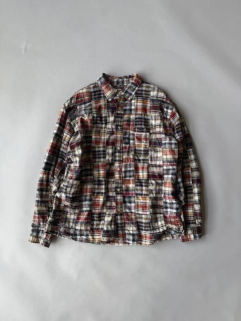 J.CREW Indian Madras Plaid Crazy Patchwork ǥޥɥ饹 ѥå 쥤ޥɥ饹