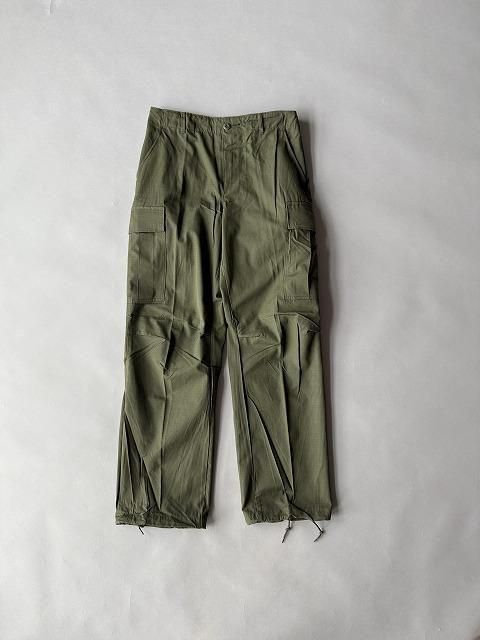 U.S.ARMY JUNGLE FATIGUE TROUSERS "4th" REGULAR SMALL Dead stock 󥰥եƥȥ饦 쥮顼⡼