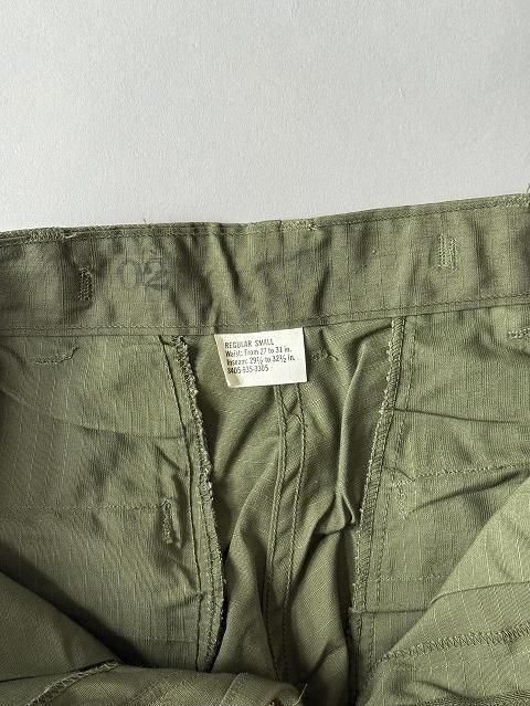 【美品 米軍実物】ジャングルファティーグ トラウザーズ4th U.S.ARMY】 JUNGLE FATIGUE TROUSERS 