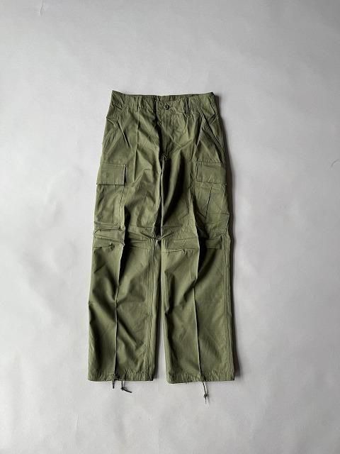 U.S.ARMY JUNGLE FATIGUE TROUSERS "4th" REGULAR SMALL Dead stock 󥰥եƥȥ饦 쥮顼⡼