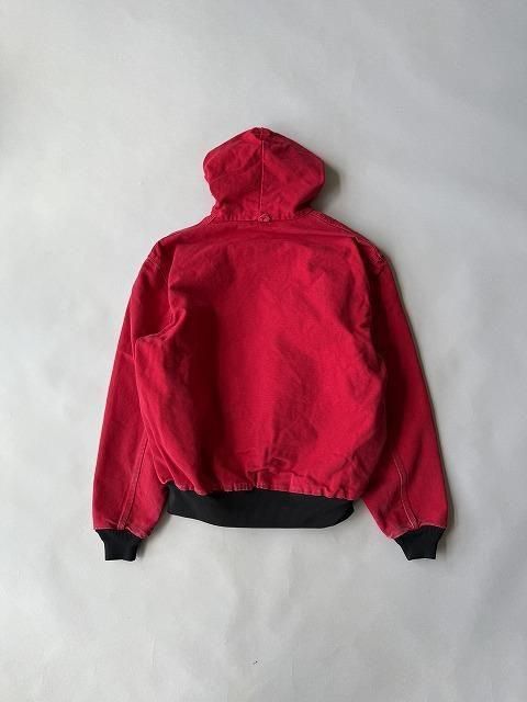 Carhartt アクティブジャケット（レッド） 古着 Carhartt 赤ジャケット XL
