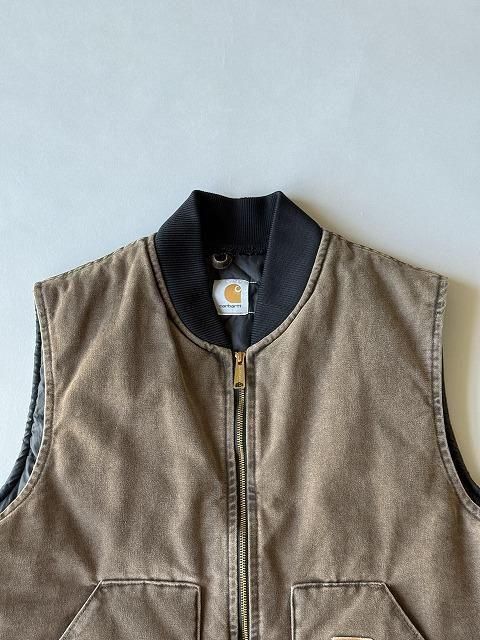 Carhartt ダックベスト　ダークブラウン Carhartt】 Duck Vest カーハート ダックベスト ダーク ブラウン
