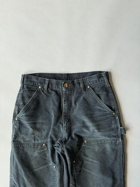 Carhartt Duck Double Knee カーハートダック ダブルニー Carhartt】 Double Knee Duck Pants BLACK ダブルニー ダック