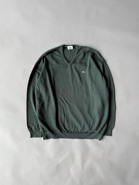 LACOSTE  V Neck Sweater 饳 Vͥå  ˥å ˥å