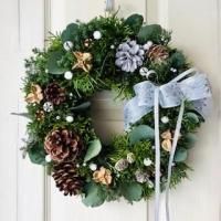 եåX'mas꡼ silver ribbon֡