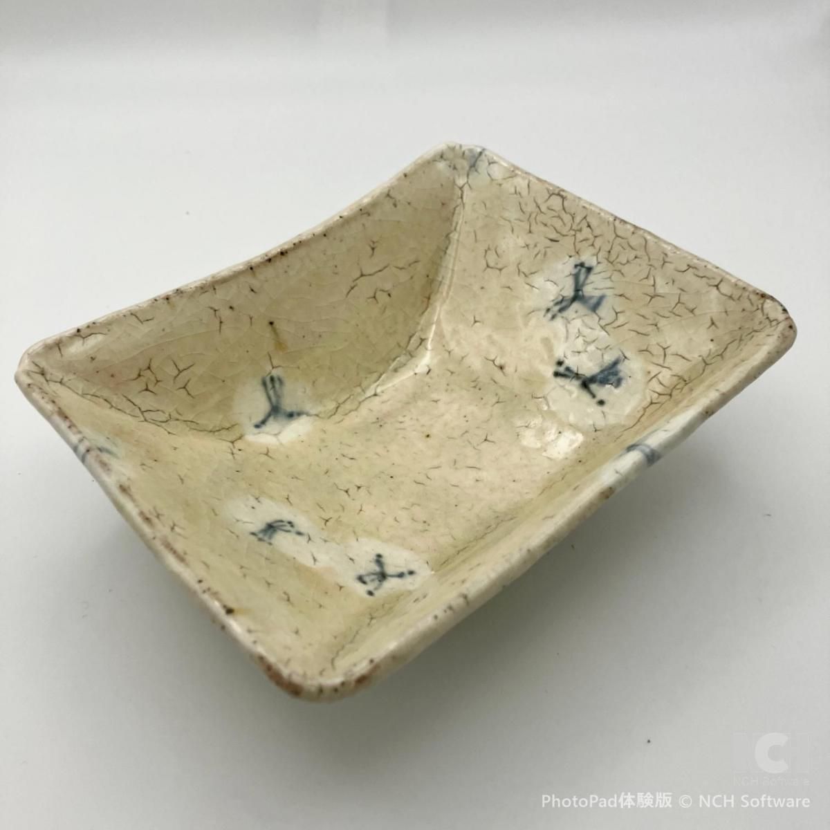 方形  \r 陶磁器  \r 台の上の鉢  \r 家計  芸術鉢 陶房Kibi / マルチエッジS006_28 / M / 約 φ11.7cm / 植木鉢