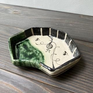 織部向付 中 菱形(A)