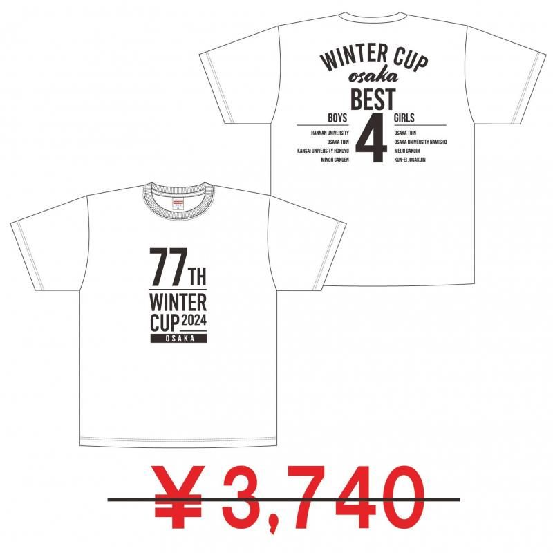 記念ベスト4Tシャツ | 大阪高等学校バスケットボール - アクリル