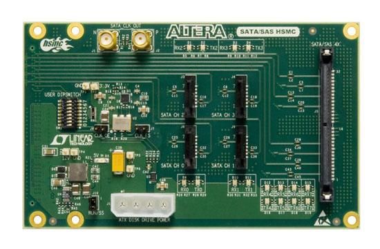 SATA/SASドータカード 上面