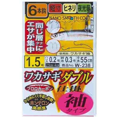 <img class='new_mark_img1' src='https://img.shop-pro.jp/img/new/icons1.gif' style='border:none;display:inline;margin:0px;padding:0px;width:auto;' />GAMAKATSU ޤ 參֥ 6ܻų µ W238 1.5-0.2