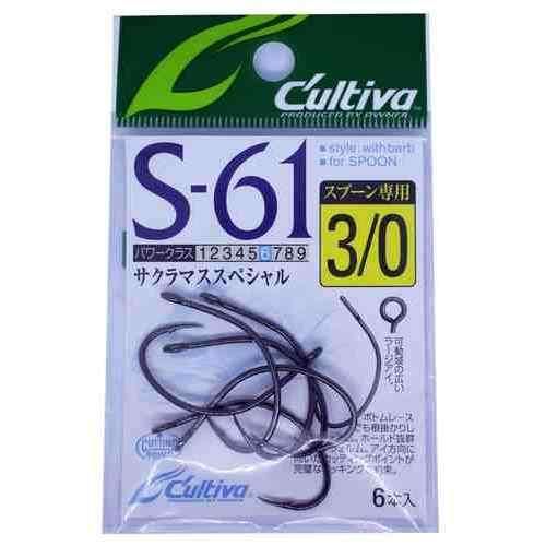 <img class='new_mark_img1' src='https://img.shop-pro.jp/img/new/icons1.gif' style='border:none;display:inline;margin:0px;padding:0px;width:auto;' />CULTIVA ƥ S-61 󥰥եå61 #3/0 (11576)