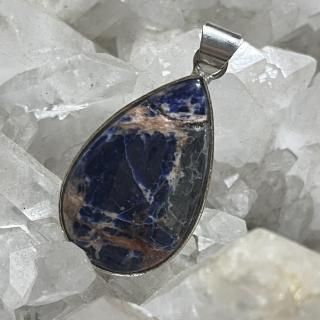 饤ȥڥȥȥå/ Sodalite Teardrop Pendant 