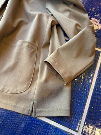 nomiamo カットソージャケット nomiamo（ノミアモ）反毛デニム カットソージャケット