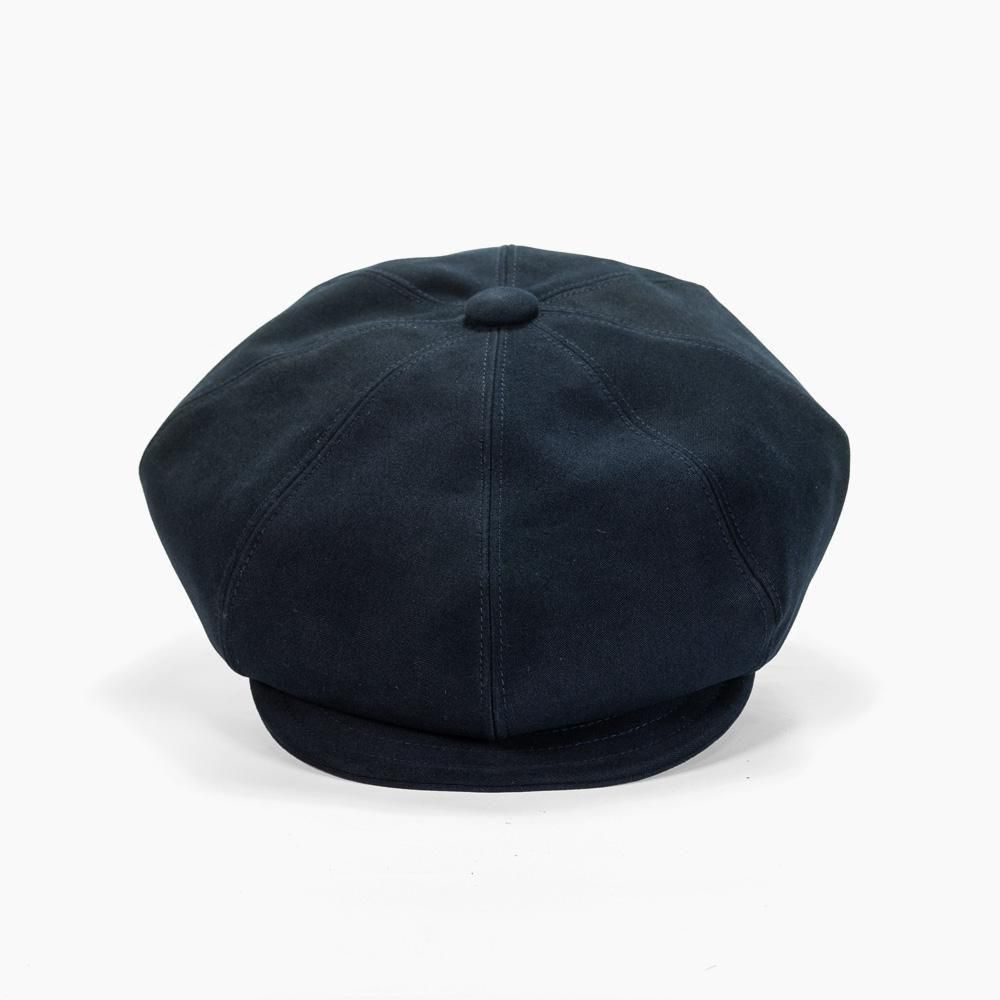 MOLESKIN CASQUETTE W/SILVER BUTTON ネイビーM MOLESKIN CASQUETTE W/SILVER BUTTON ネイビーM