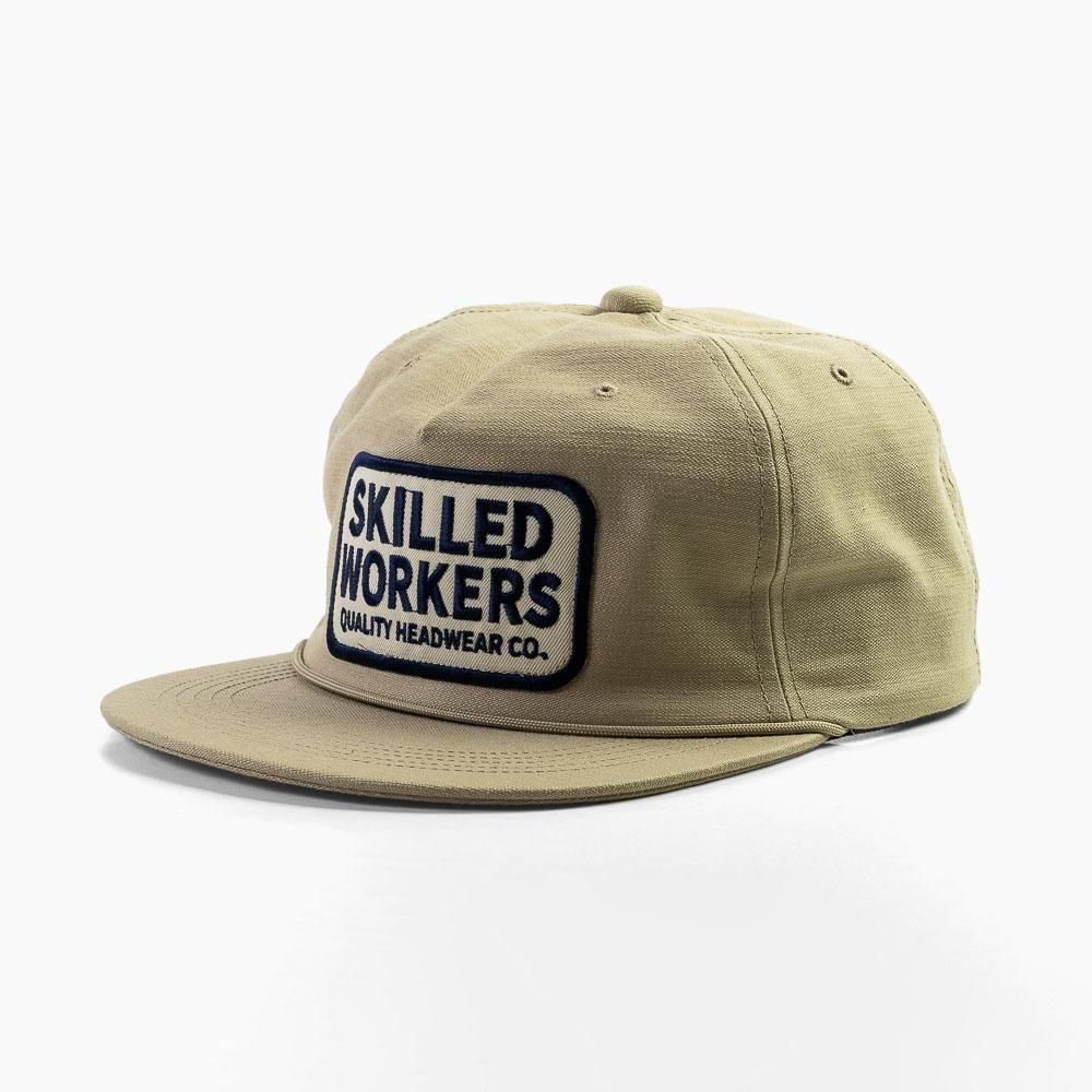 Vintage Back satin reproduction TRACKER CAP -beige-