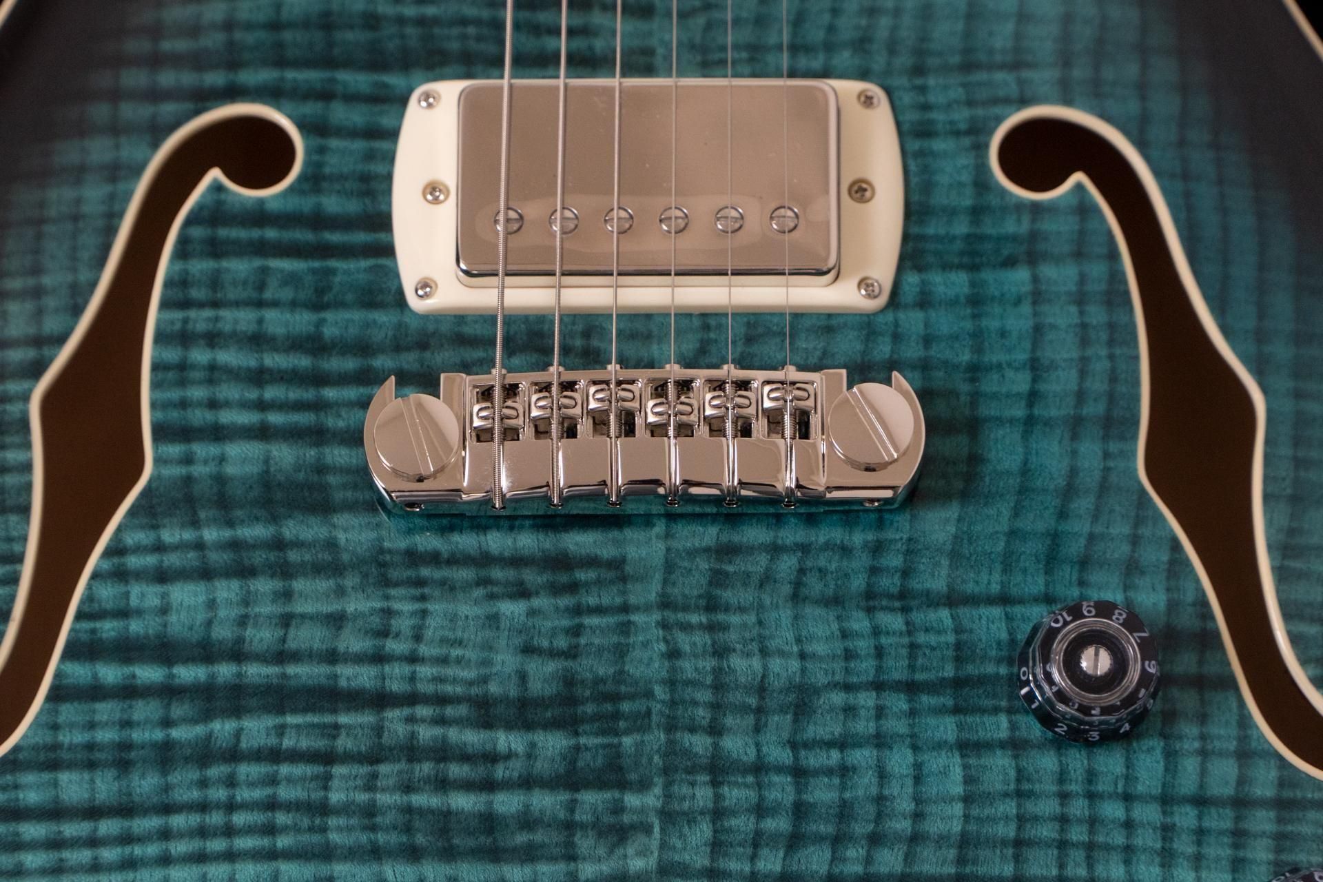 new】PRS(Paul Reed Smith) / SE Hollowbody II Piezo Peacock Blue