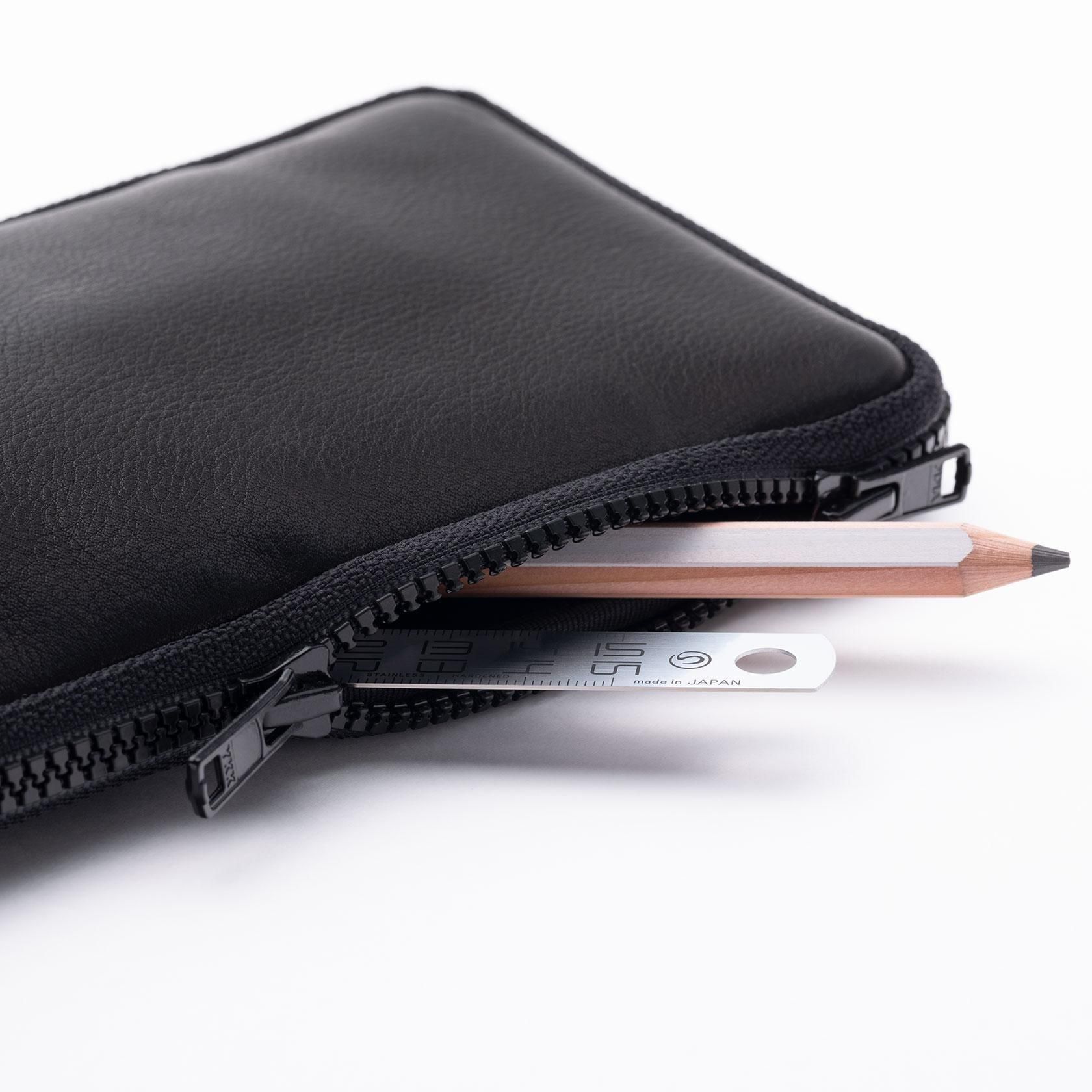 つくしペンケース 革 - つくし文具店