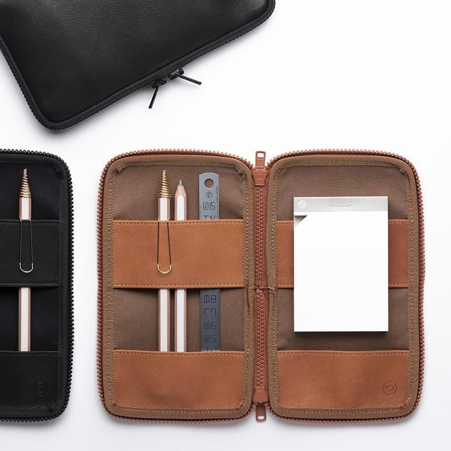 新品未使用 つくしペンケース(革) つくしペンケース 革 - つくし文具店