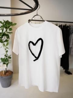 fringe Heart T-shirt(2color)