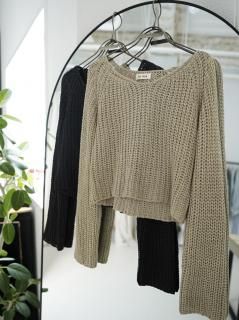 cropped knit