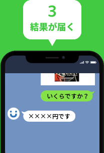 結果が届く