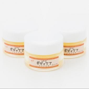 【3点セット】黄カラスウリ入りボディケアクリーム by 山澤清 モア・オーガニック