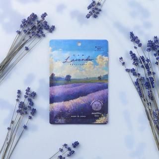 デイリーアロマジャパン 北海道ラベンダー香る フェイスマスク 1枚入り