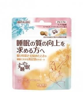 常盤薬品工業 すや睡眠 2粒×7袋入 【機能性表示食品】