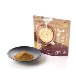 つぼ市製茶本舗 ミルクでつくるオーガニック 紅茶ラテ 80g