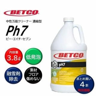 BETCO ٥ȥ Ph7 3.8L 4ܤޤȤ㤤 ԡ֥ ǽ꡼ʡ ǻ̱ ȯˢ ɸΨ64-128 BET13804
