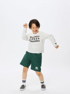 KIDS L/S HAKA WAR CRY TEE(å)