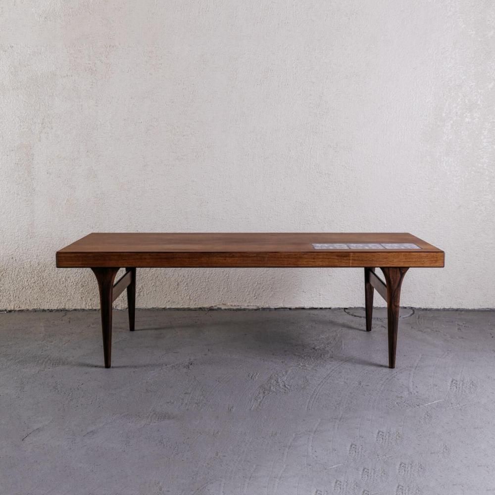 Coffeetable rosewood,tile