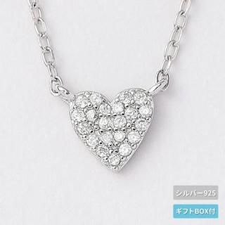 ͥå쥹 ڥ С925  ץ쥼ȡCZϡȥͥå쥹 СSILVER925