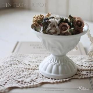 Tin cup white  ݡ °βִ ѥ١