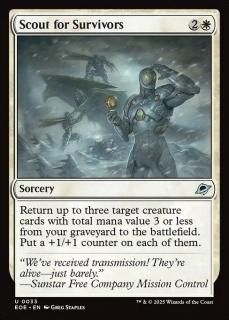 <img class='new_mark_img1' src='https://img.shop-pro.jp/img/new/icons1.gif' style='border:none;display:inline;margin:0px;padding:0px;width:auto;' />¸õ/Scout for Survivors(EOE)(EN)U