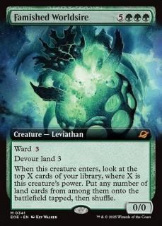 <img class='new_mark_img1' src='https://img.shop-pro.jp/img/new/icons1.gif' style='border:none;display:inline;margin:0px;padding:0px;width:auto;' />/Famished Worldsire(EOE)(EN)Mĥ
