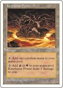 ץ롼ο/Karplusan Forest(5ED(ENG) R
