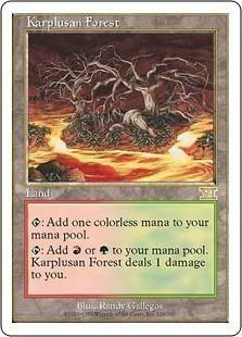 ץ롼ο/Karplusan Forest(6ED)(ENG) R