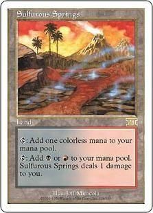 β/Sulfurous Springs(6ED(JPN) R