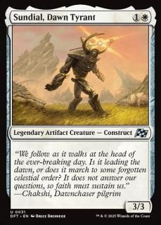 <img class='new_mark_img1' src='https://img.shop-pro.jp/img/new/icons1.gif' style='border:none;display:inline;margin:0px;padding:0px;width:auto;' />Ǥ˽/Sundial, Dawn Tyrant(DFT)(EN)U