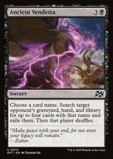<img class='new_mark_img1' src='https://img.shop-pro.jp/img/new/icons1.gif' style='border:none;display:inline;margin:0px;padding:0px;width:auto;' />Ťγμ/Ancient Vendetta(DFT)(EN)U